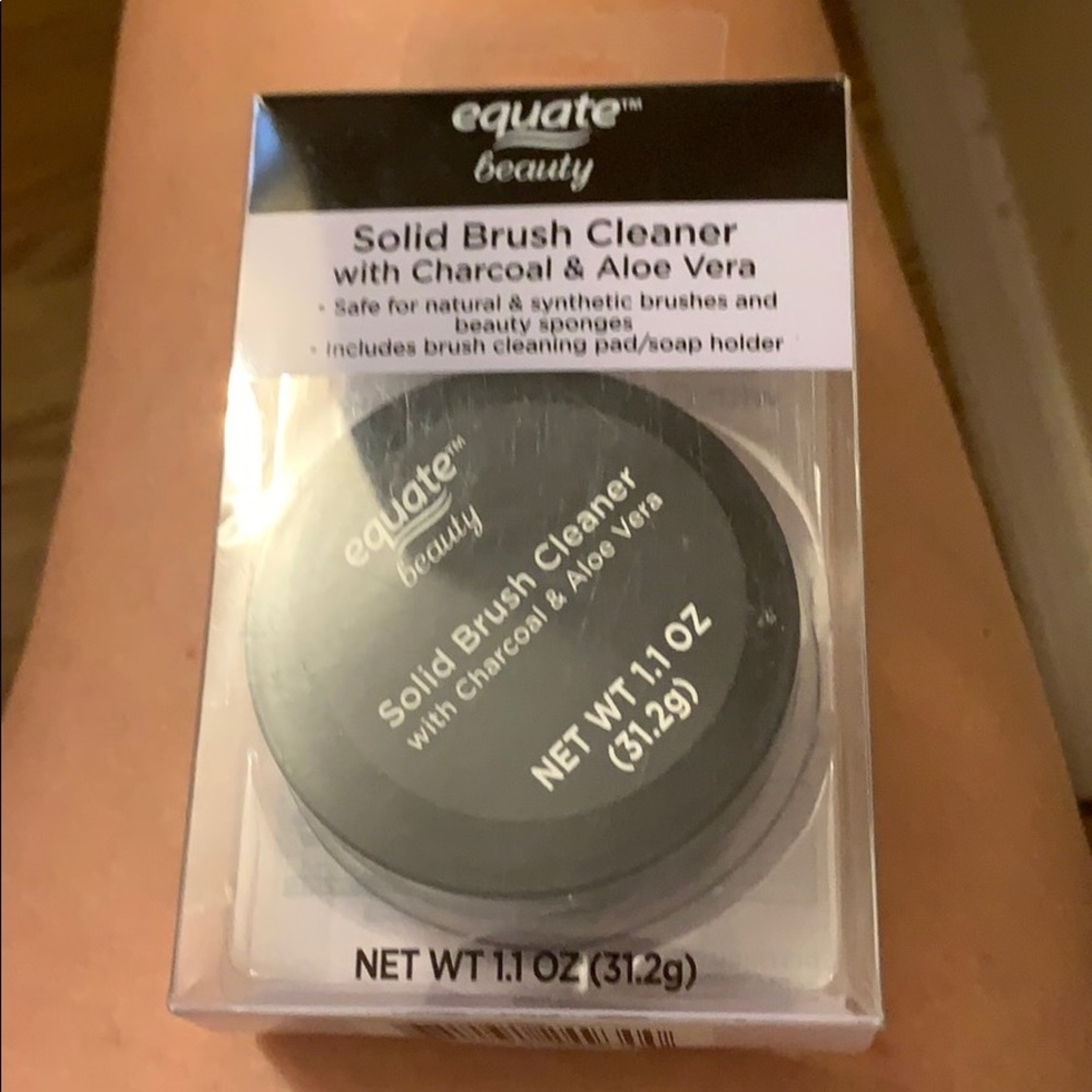 Equate solid brush cleaner